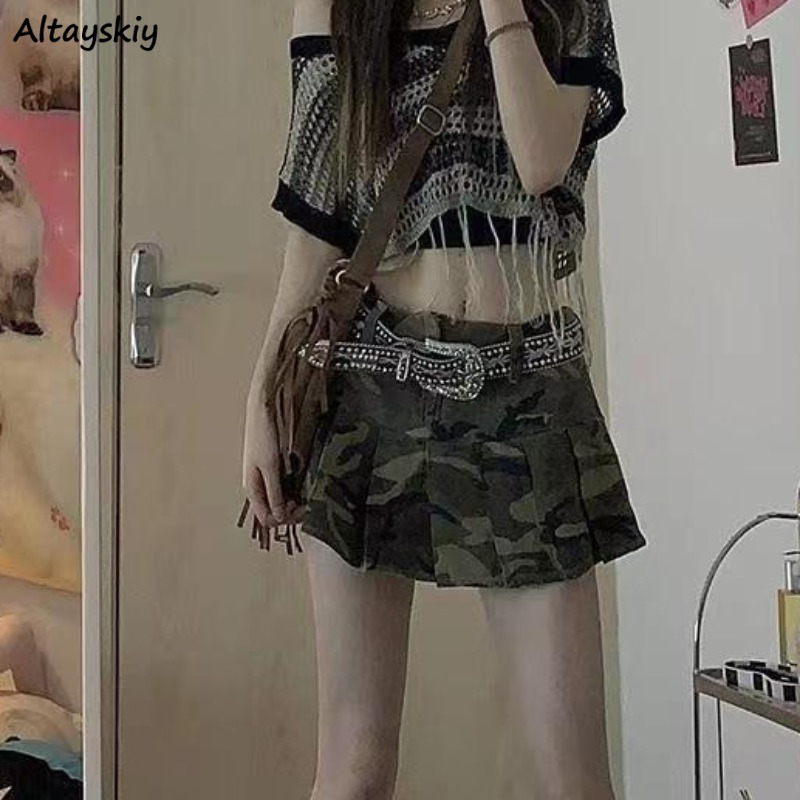 Summer Clothing Young Women - Falten röcke für Frauen im amerikanischen