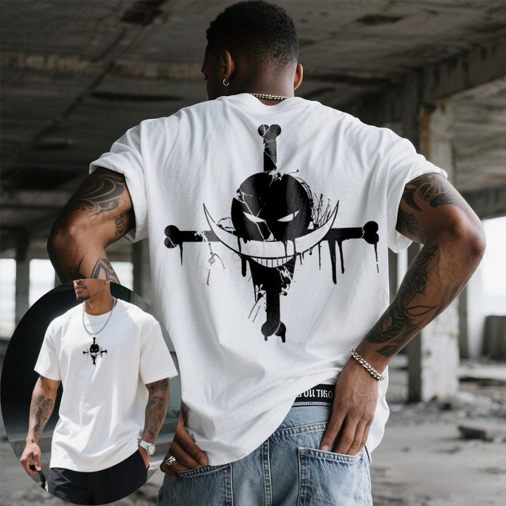 Summer Clothing For Baby Boy - One Piece Sommer Herren T-Shirt Anime