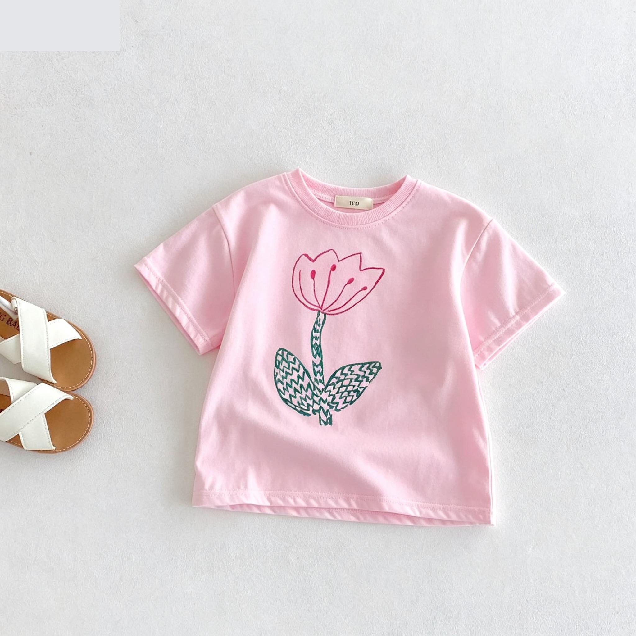 Summer Loving Kids Clothing - 9m-7y Kinderbekleidung Tops Mädchen Schönes bedrucktes