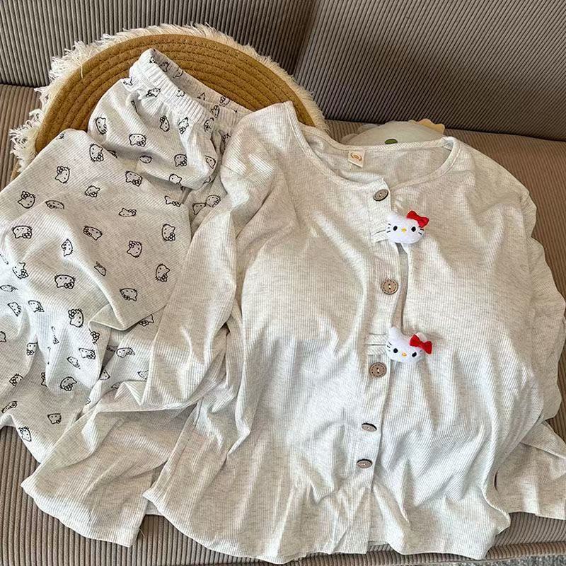 Summer Clothes - Hello Kitty Pyjama mit Brustpolstern, niedlicher