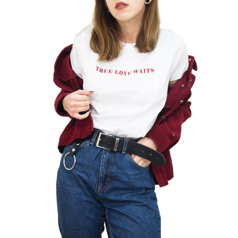 Summer Clothing Quotes - Sugarbaby Neue Ankunft True Love Waits