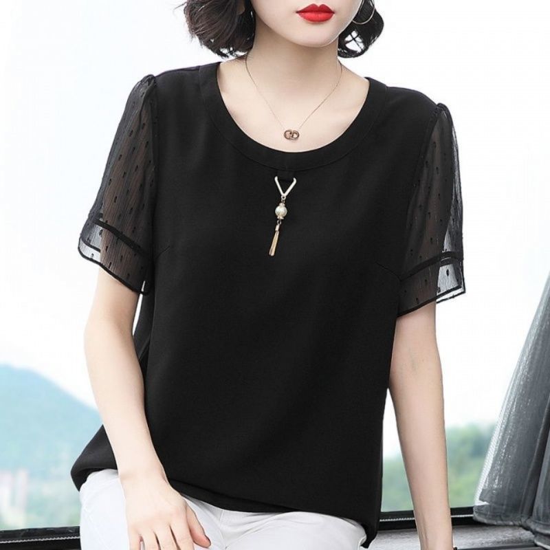 Summer Clothing For 70 Year Old Woman - Casual Einfarbig Alle-spiel Hemd frauen Kleidung