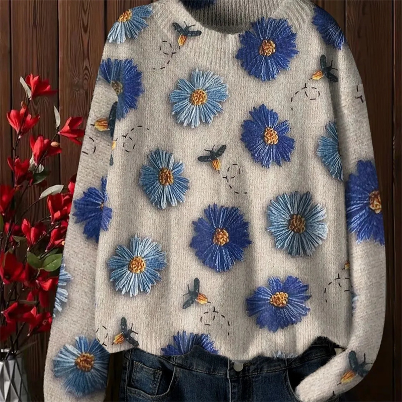 Summer Clothing Yarn - Damenpullover, Damenkleidung, neuer modischer und altersreduzierender