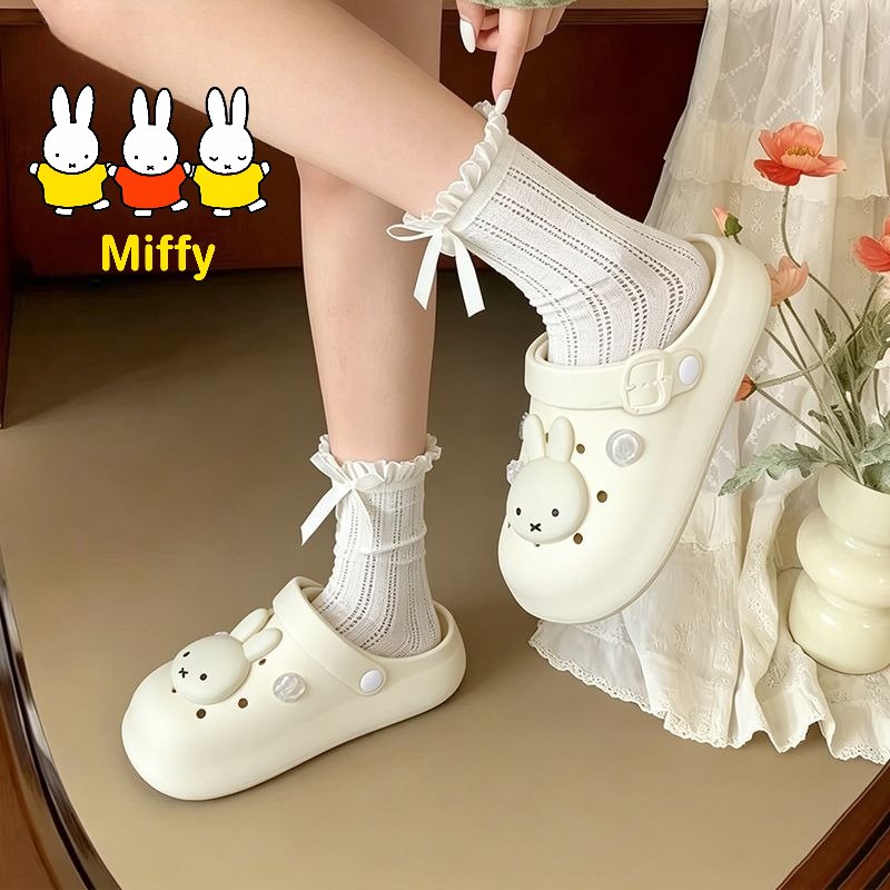 Summer Away Clothing - Kawaii Miffy Hausschuhe Niedliche Cartoon-EVA-Pantoffeln für