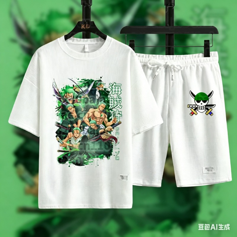 Summer Clothing For Baby Boy - One Piece Kinder-Outfit Chopper Luffy Trainingsanzug