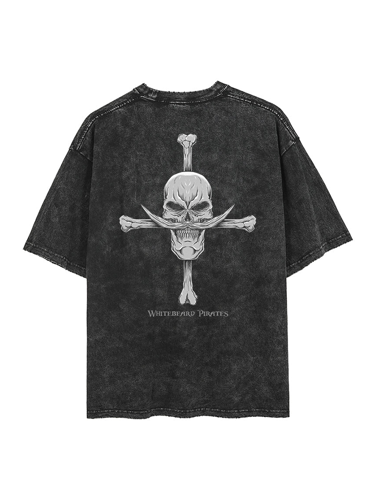 Summer Away Clothing - One Piece Vintage Whitebeard Pirates Grafik