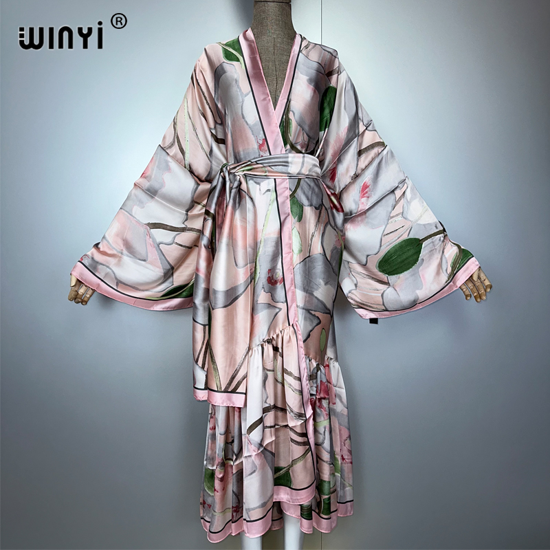 Summer Clothing Young Women - WINYI Afrika Tägliches Ballkleid mit Druck,