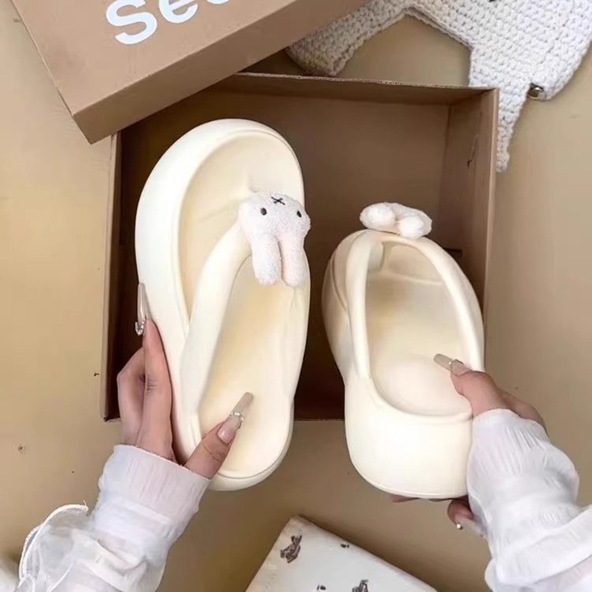 Kawaii Miffy EVA Flip-Flops Ni – Summer Away Clothing Bewertung und Preis