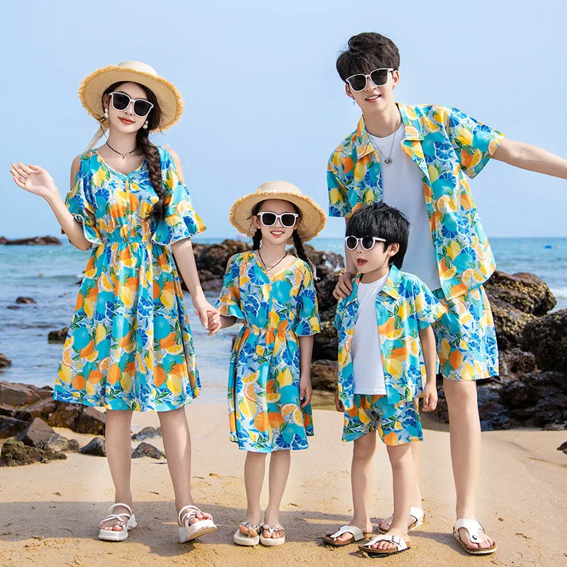 Urlaubsort Paar Look Eltern-Ki – Summer Clothing Looks Bewertung und Preis