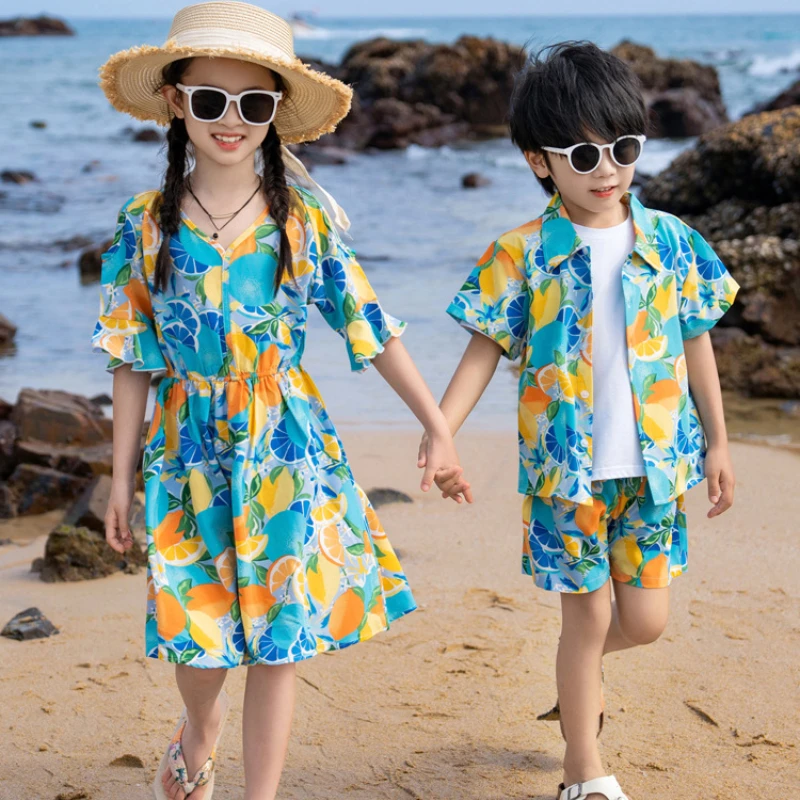 Urlaubsort Paar Look Eltern-Ki – Summer Clothing Looks Bewertung und Preis