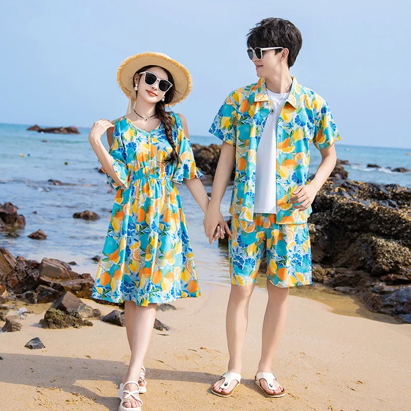 Urlaubsort Paar Look Eltern-Ki – Summer Clothing Looks Bewertung und Preis