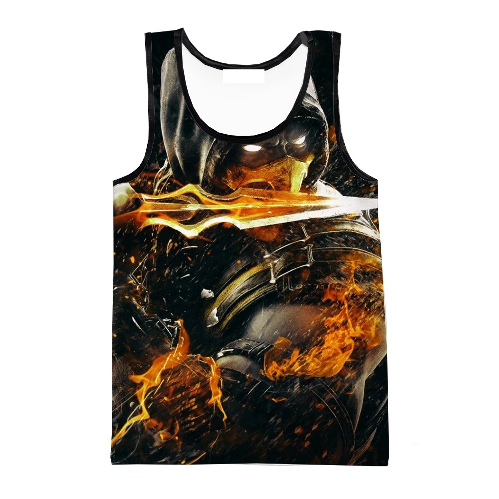 Mortal Kombat Spiel 3D Druck T – Summer Games Clothing Bewertung und Preis