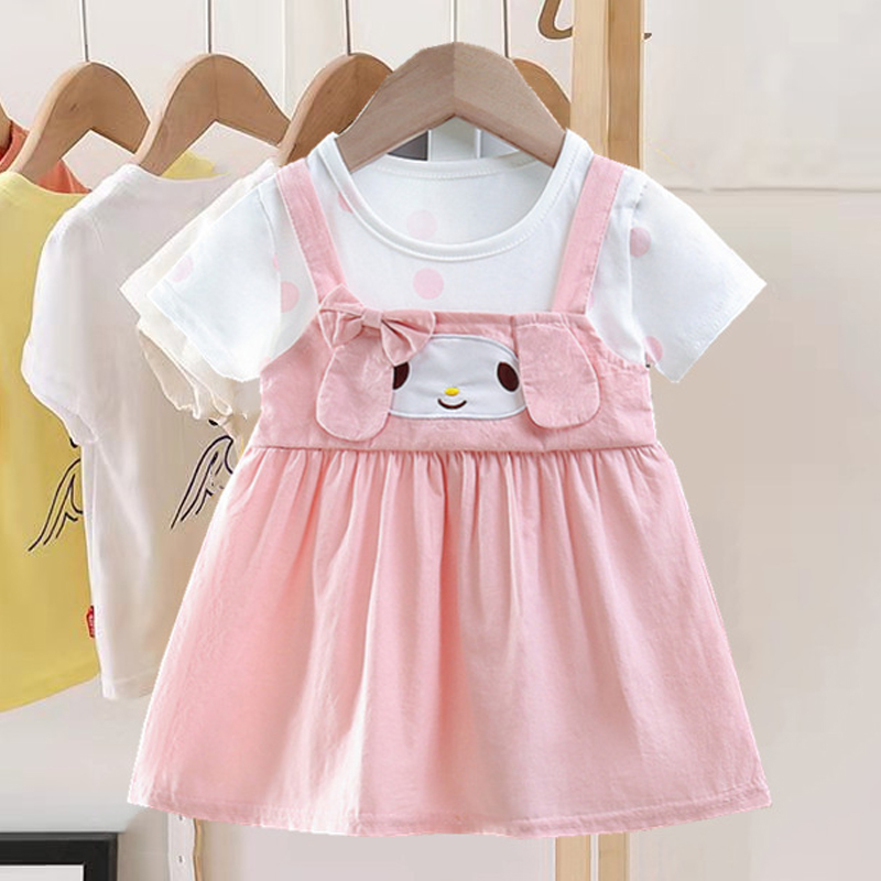 Neue Baby Mädchen Kleid Cartoo – Summer Loving Kids Clothing Bewertung und Preis
