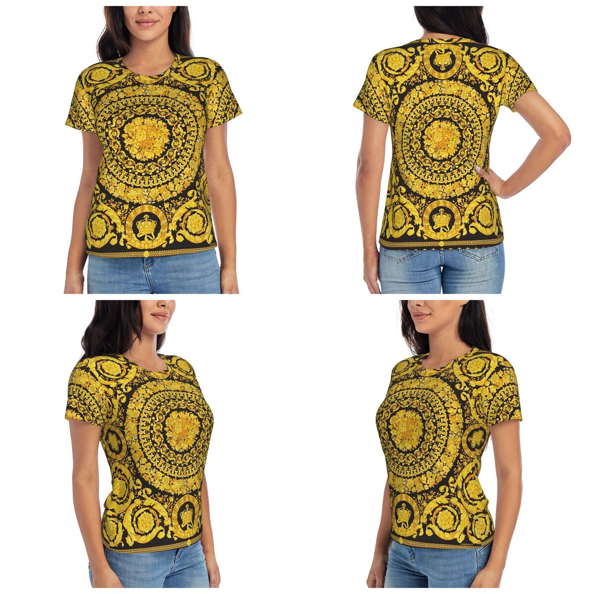 Dekoratives goldenes Medaillon – Summer Clothing For 70 Year Old Woman Bewertung und Preis