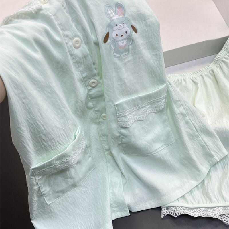 Kurzärmeliger Zweiteiler-Pyjam – Summer Clothes Bewertung und Preis