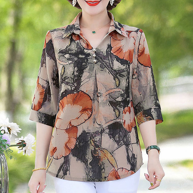 Sommer Vintage Floral Bedruckt – Summer Clothing For 70 Year Old Woman Bewertung und Preis