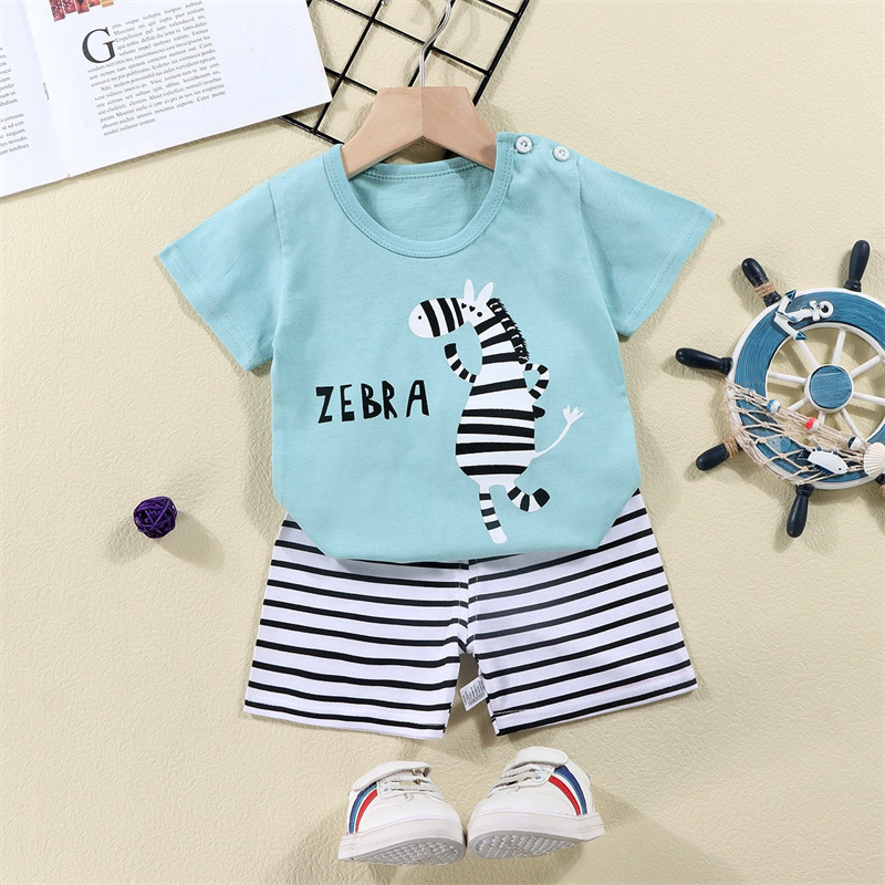Baumwolle T-shirts + Shorts 2- – Summer Clothing Baby Girl Bewertung und Preis