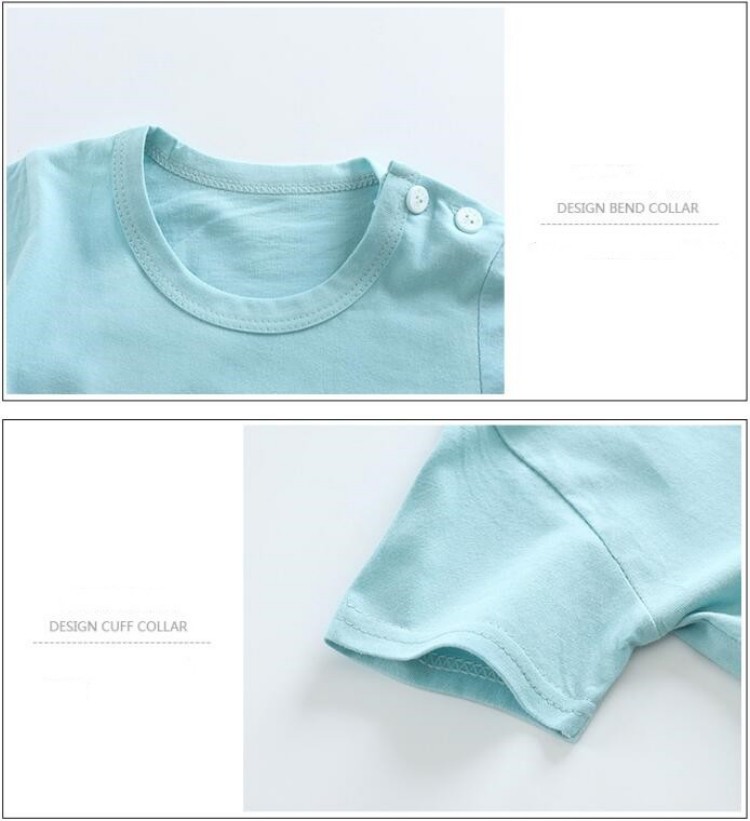 Baumwolle T-shirts + Shorts 2- – Summer Clothing Baby Girl Bewertung und Preis