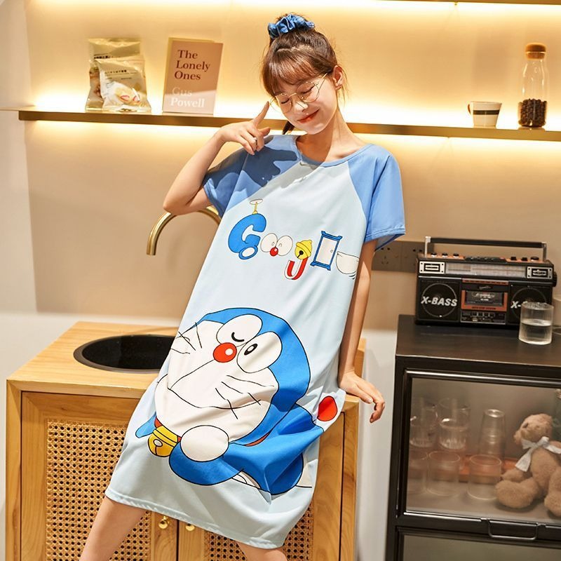 Doraemon süßes Nachthemd für D – Summer Away Clothing Bewertung und Preis