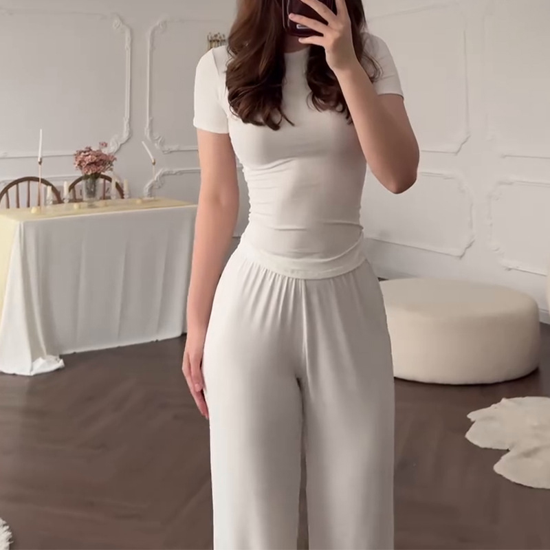 Casual Lange Hosen Anzüge Frau – Summer House Clothing Bewertung und Preis