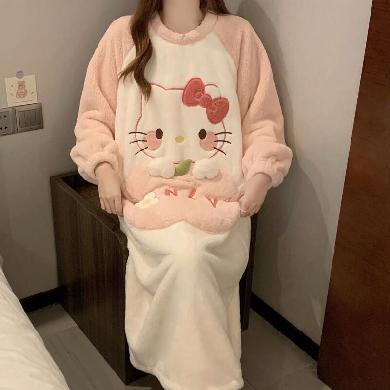 Winter-Nachthemd Hello Kitty D – Summer Clothes Bewertung und Preis