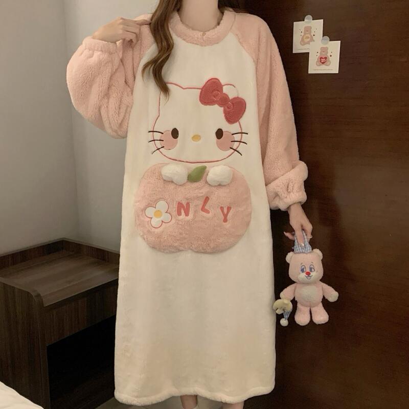 Winter-Nachthemd Hello Kitty D – Summer Clothes Bewertung und Preis