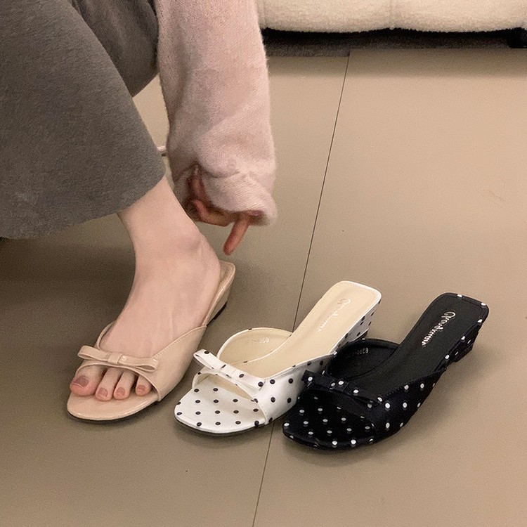 2026 Neue Polka Dot Keilabsatz – Summer Light Clothing Bewertung und Preis