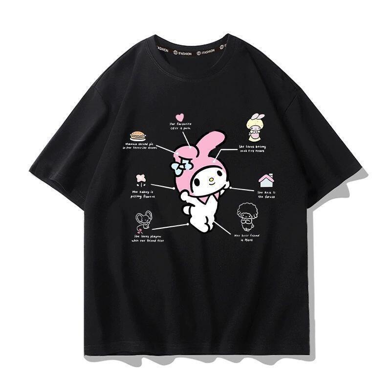 Sanrio Kurzarm-T-Shirt, Pompom – Summer Clothes Bewertung und Preis