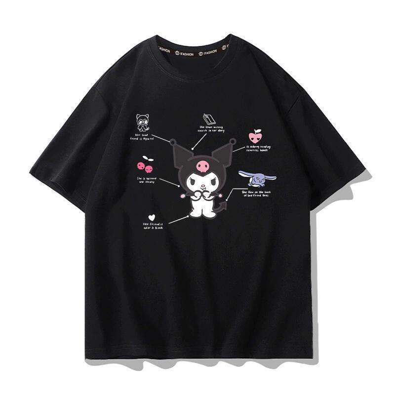 Sanrio Kurzarm-T-Shirt, Pompom – Summer Clothes Bewertung und Preis