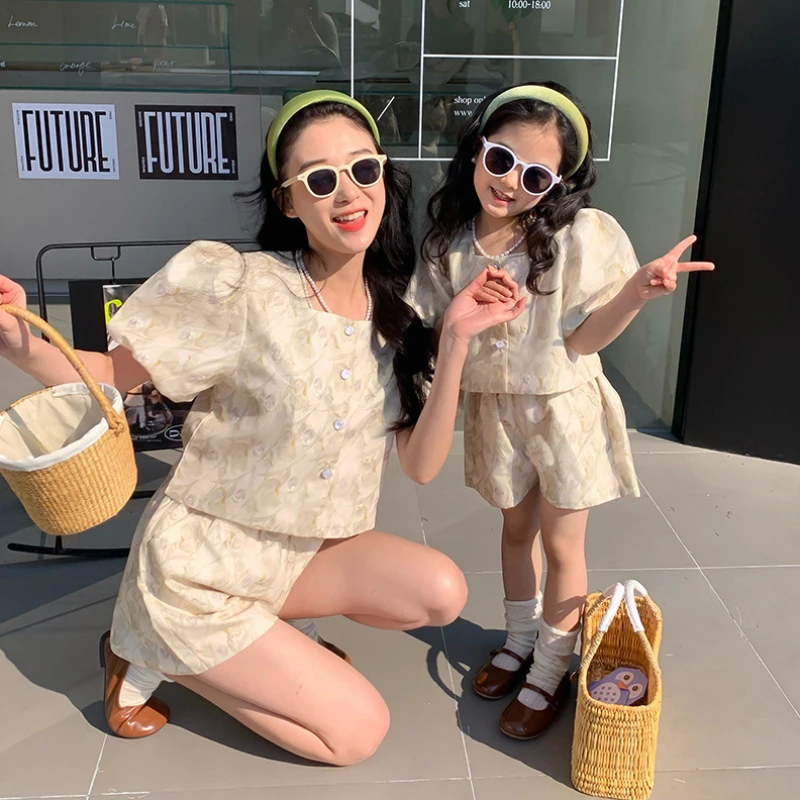 Mutter und Tochter gleich setz – Summer Clothing Baby Girl Bewertung und Preis