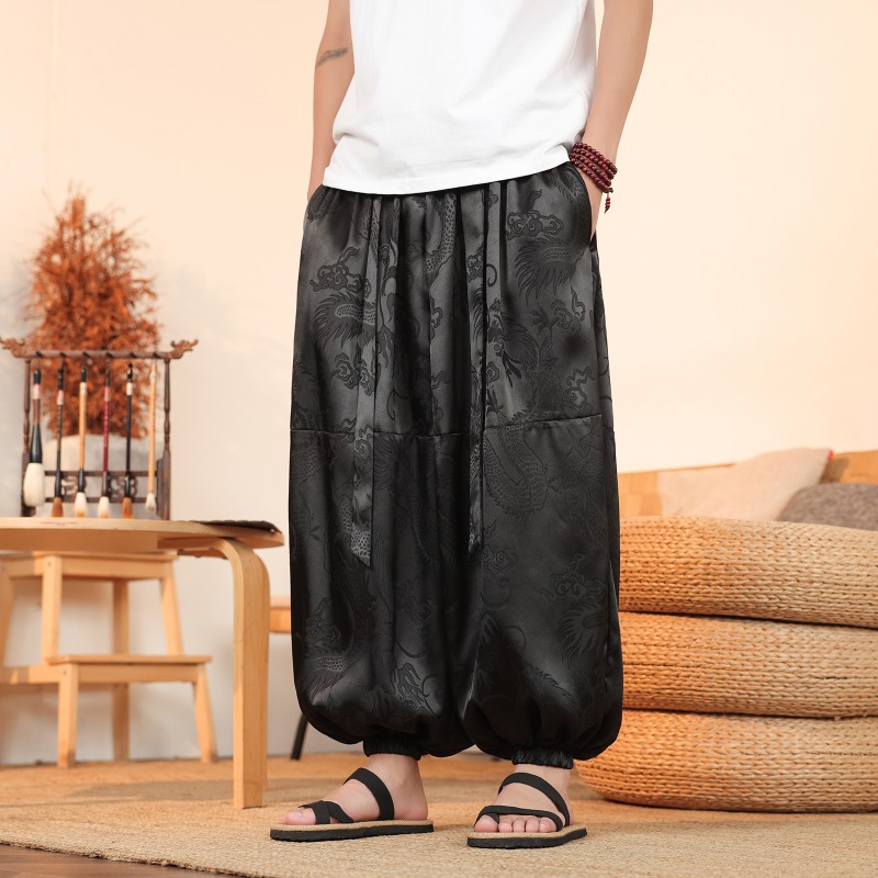 Männer Breite Bein Hosen Somme – Summer Light Clothing Bewertung und Preis