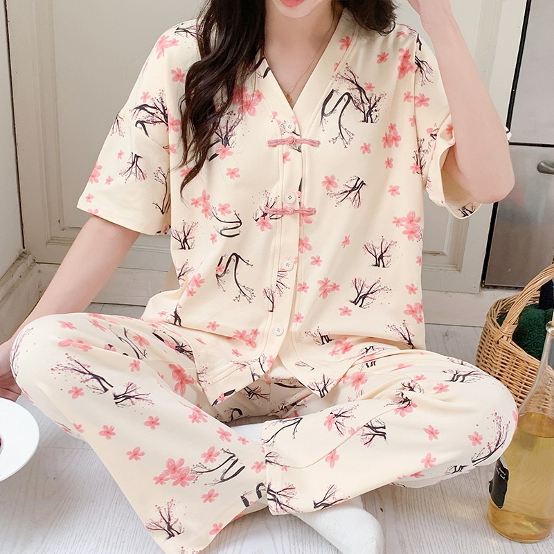 Frauen Pyjamas setzt Frühling  – Summer Clothing Young Women Bewertung und Preis