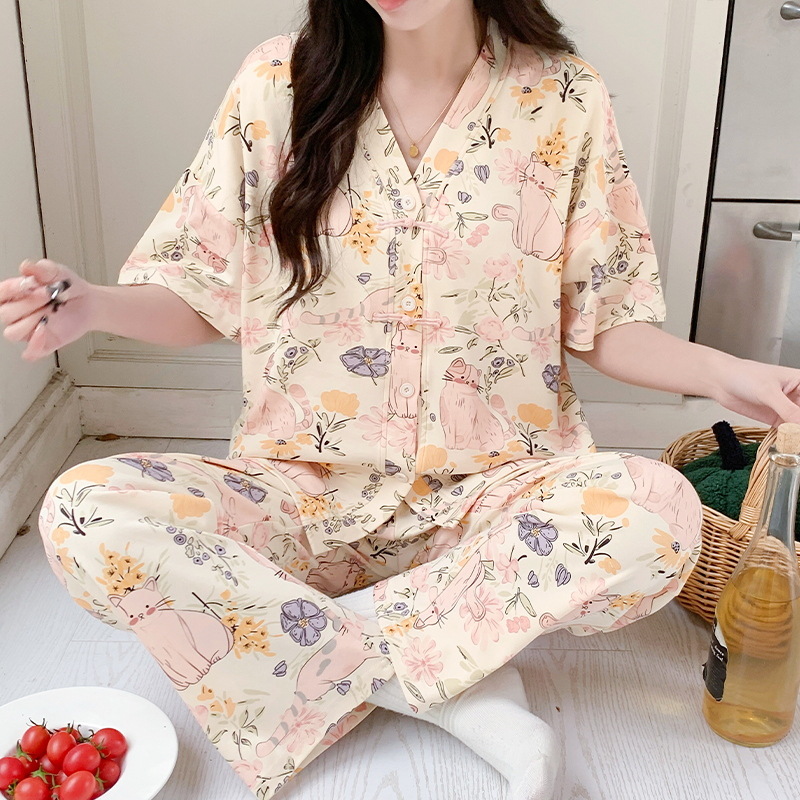 Frauen Pyjamas setzt Frühling  – Summer Clothing Young Women Bewertung und Preis