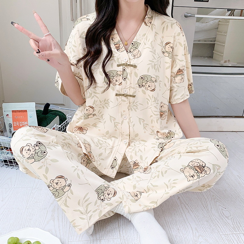 Frauen Pyjamas setzt Frühling  – Summer Clothing Young Women Bewertung und Preis