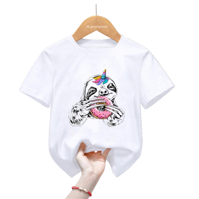 Einhorn Faultier Liebe Donuts  – Summer Loving Kids Clothing Bewertung und Preis
