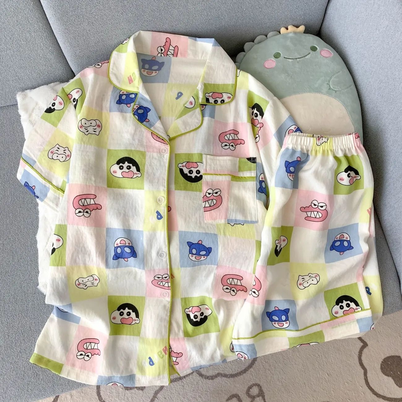 Kawaii Crayon Shin-Chan Pyjama – Summer Away Clothing Bewertung und Preis