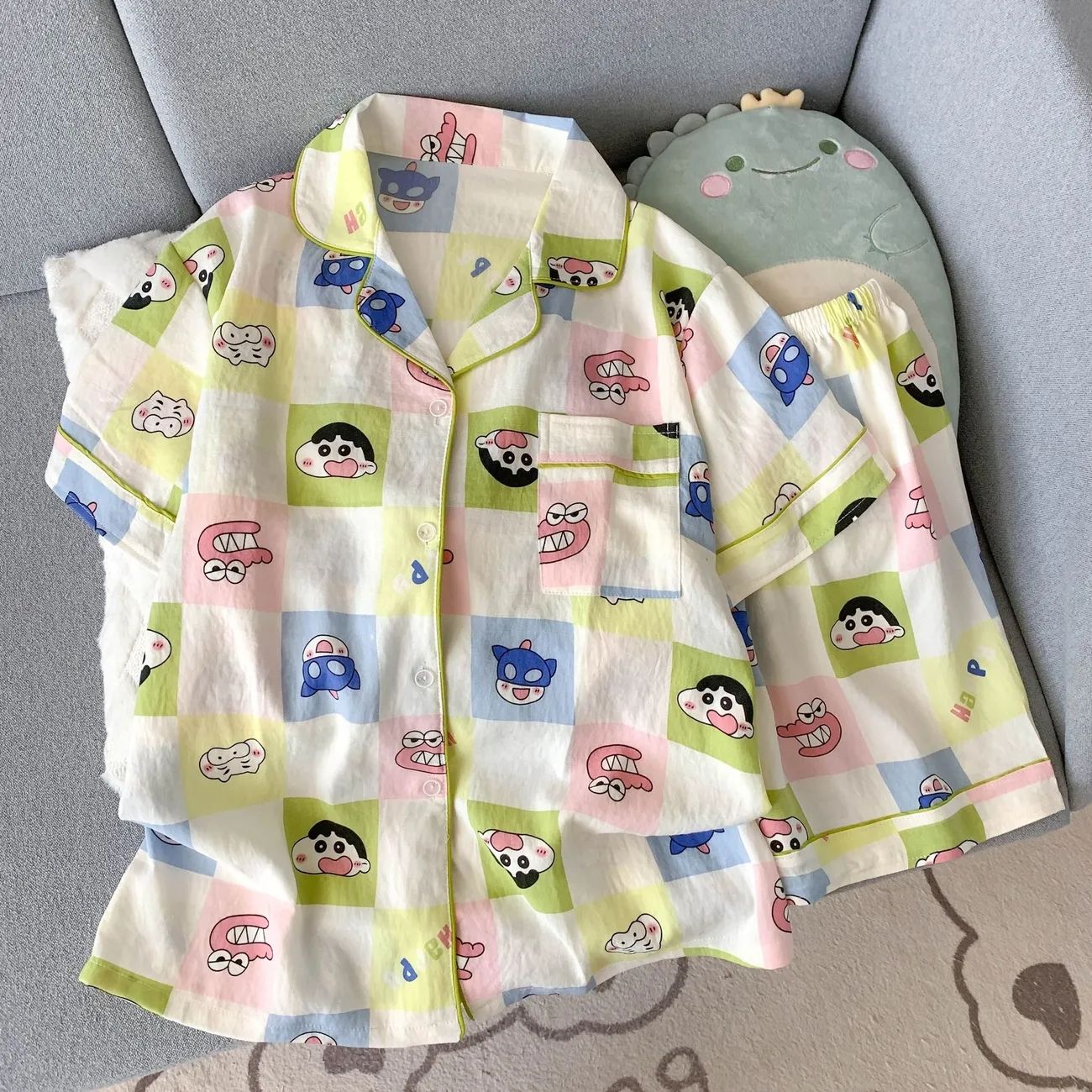 Kawaii Crayon Shin-Chan Pyjama – Summer Away Clothing Bewertung und Preis