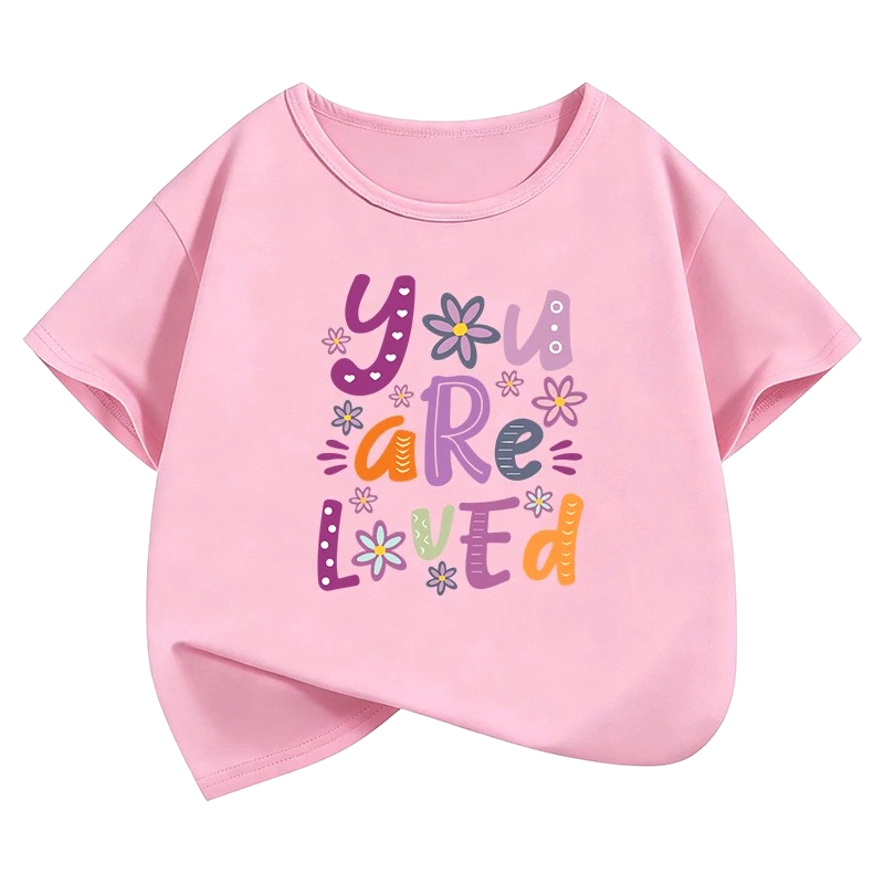 T-Shirt mit „You Are Love Lett – Summer Loving Kids Clothing Bewertung und Preis