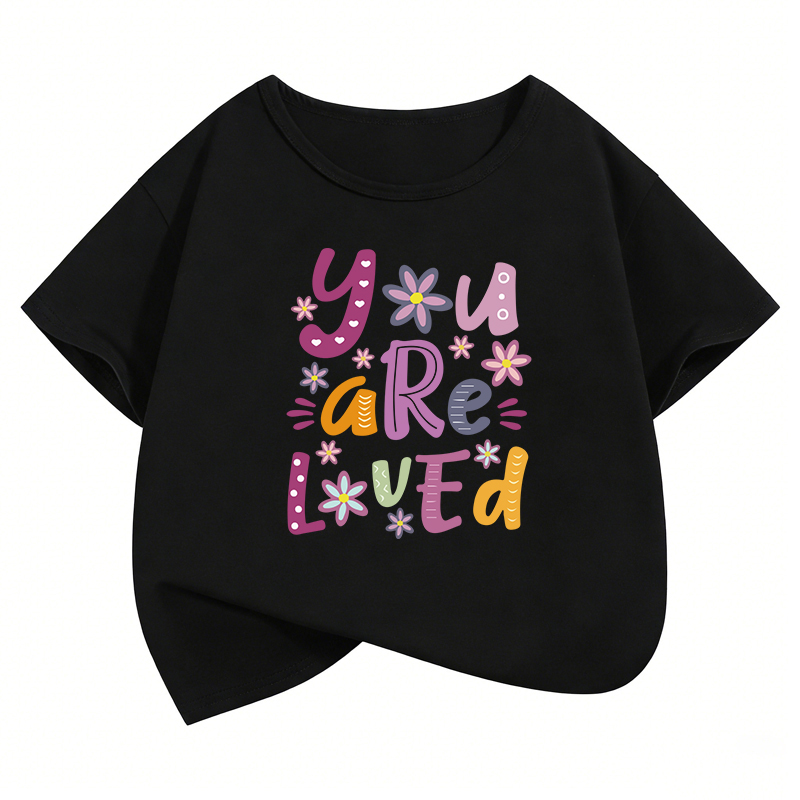 T-Shirt mit „You Are Love Lett – Summer Loving Kids Clothing Bewertung und Preis