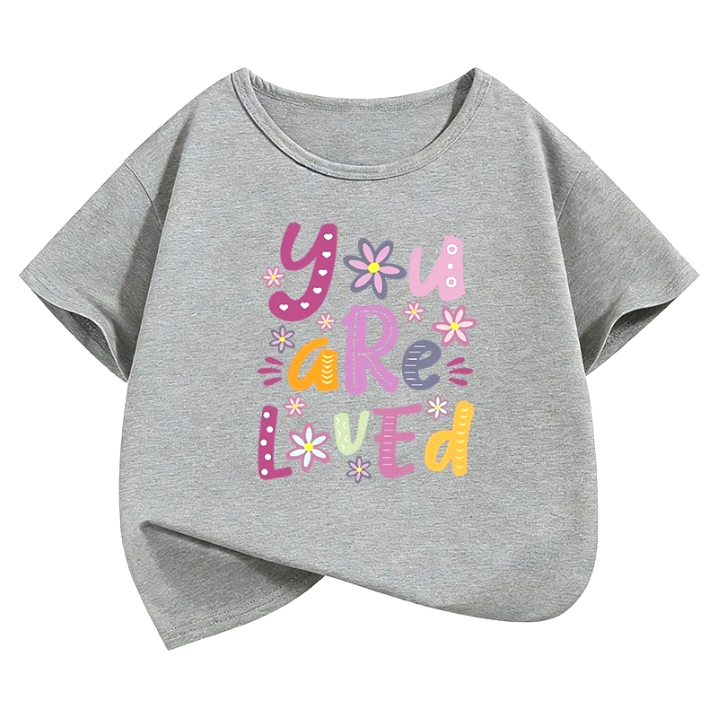 T-Shirt mit „You Are Love Lett – Summer Loving Kids Clothing Bewertung und Preis