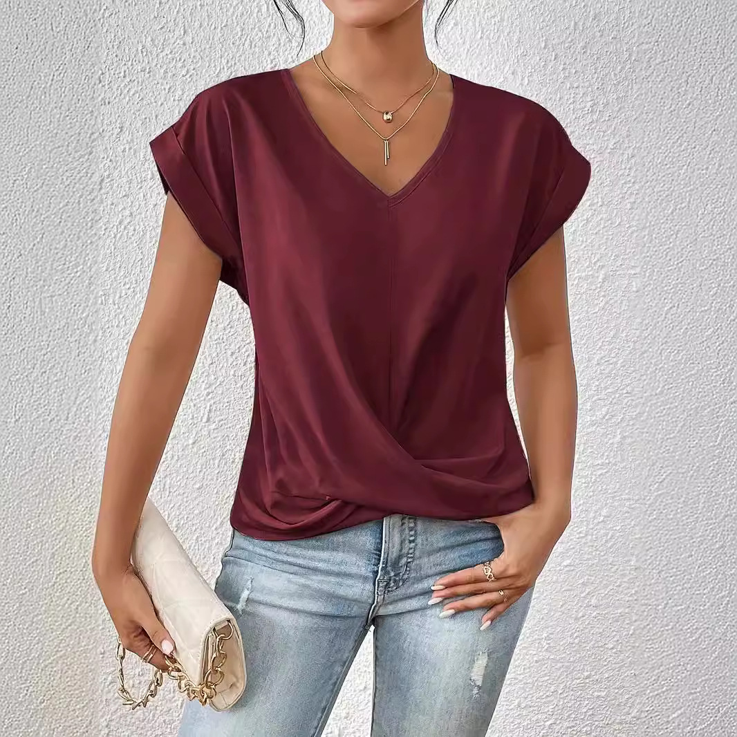 Damen T-Shirt 2026 Mode Einfar – Summer Clothing For 70 Year Old Woman Bewertung und Preis